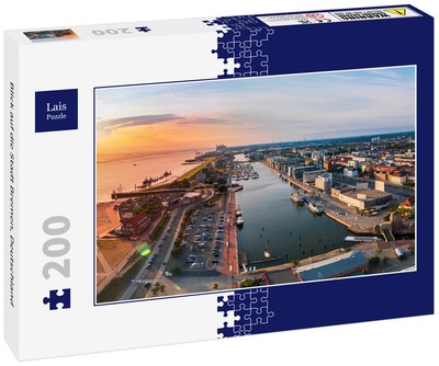 1000 Teile Puzzle „Blick Auf Halle Saale“ – Hochwertig Gestanzt, Mit Motiv-Schachtel