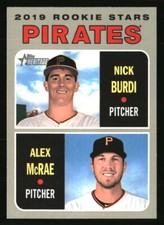 Nick Burdi Alex McRae 2019 Topps Heritage #141 BASEBALL