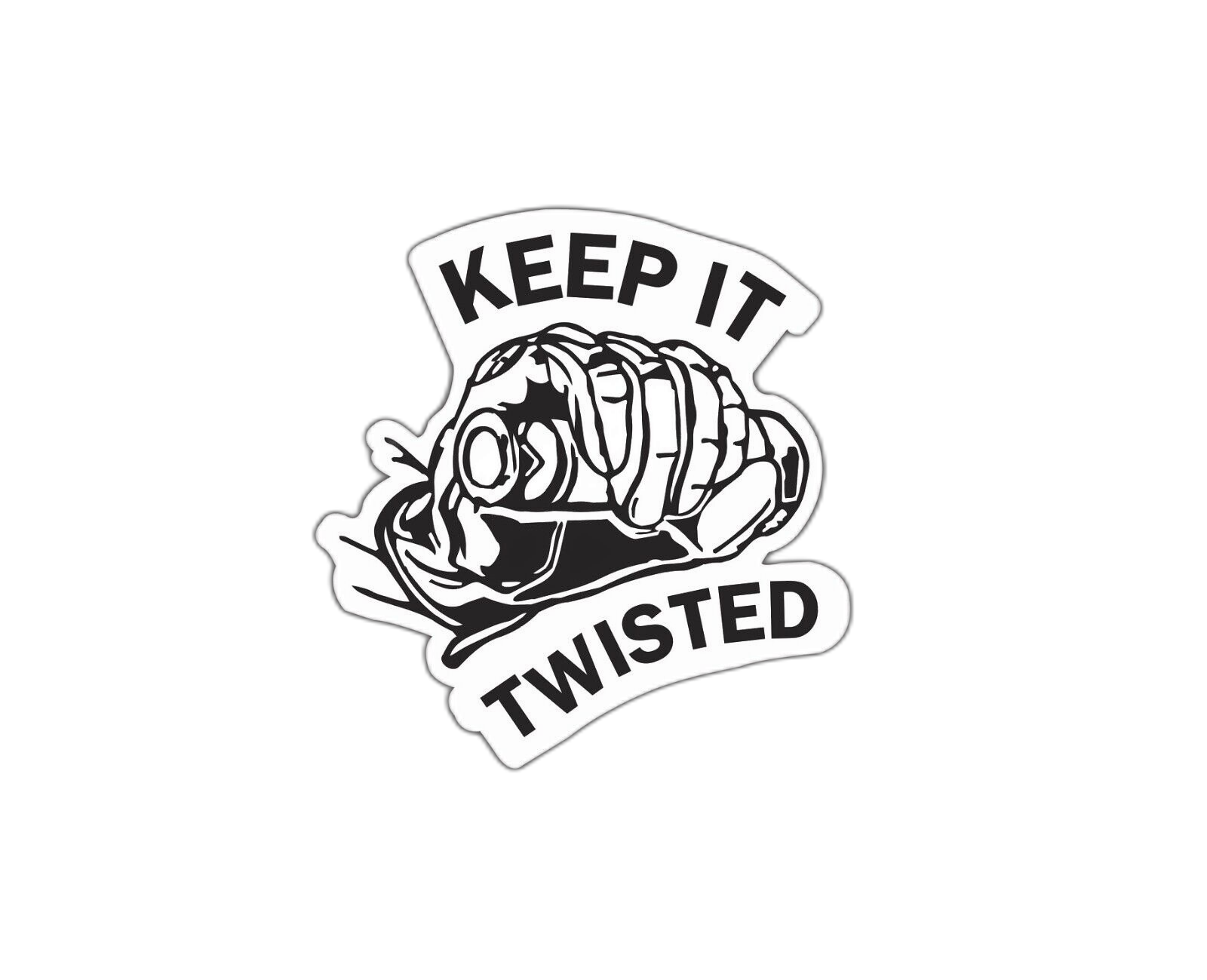 Keep It Twisted Sticker Decal