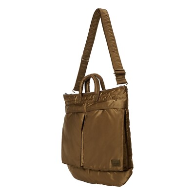 PORTER TANKER COYOTE HELMET BAG Handbag Shoulder 90th Limited