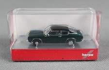 HERPA 033398-002 (H0,1:87) Ford Taunus 1600 Coupe (Knudsen), dunkelgrün metallic