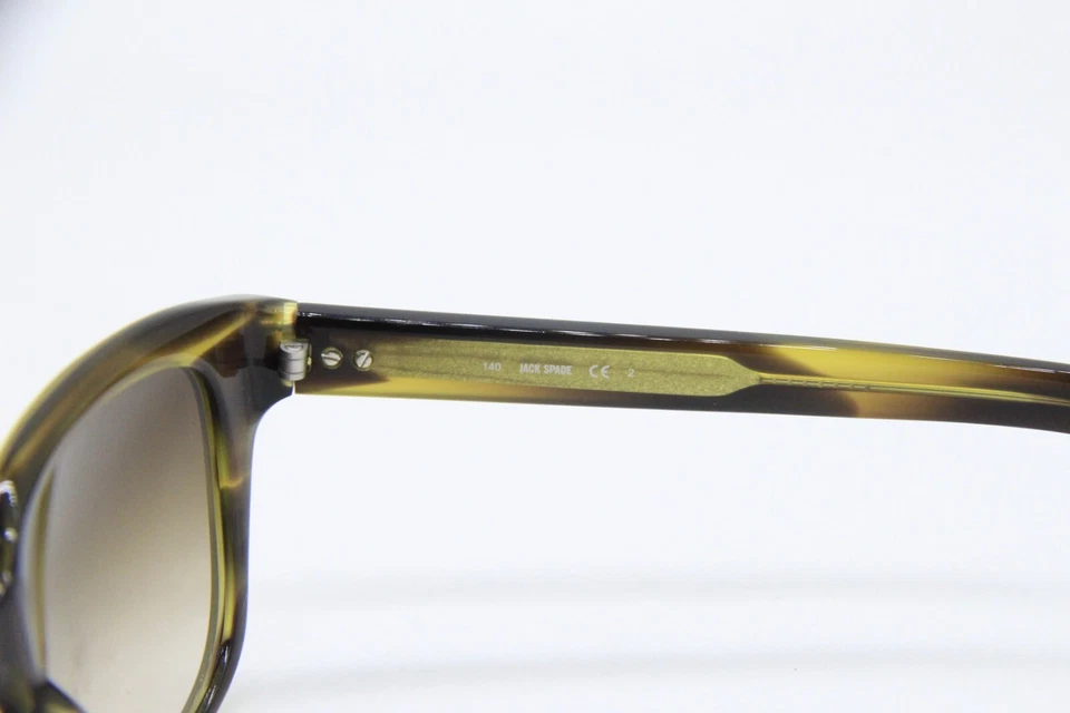 NUEVAS GAFAS DE SOL JACK SPADE MERRILL/S 0JKA CC MARRÓN OLIVA AUTÉNTICAS 50-21 Foto 4 de 4