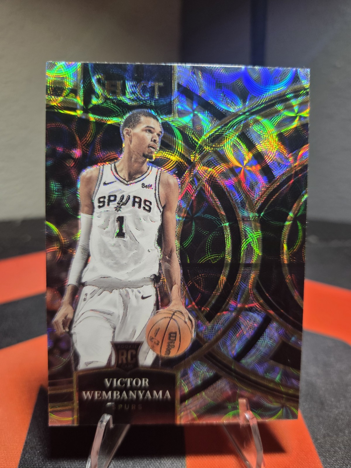 2023-24 Panini Select - Premier Level Victor Wembanyama #121 Scope Prizm (RC)