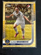 Marketplace image: 2025 Topps Chrome MLS Zlatan Ibrahimovic #9 Superfractor 1/1 LA Galaxy
