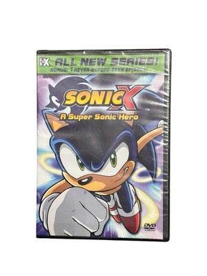 Sonic X A Super Sonic Hero DVD NEW Sealed
