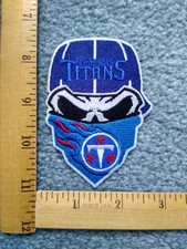 TENNESSEE TITANS NFL FOOTBALL  IRON ON PATCH  FREE SHIPPING