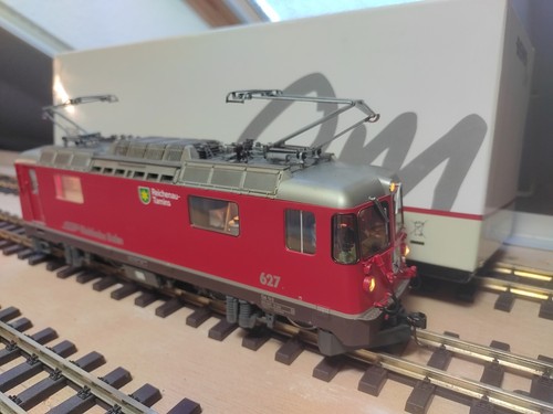 RhB Ge 4/4 II #627 0m Bemo 9358127 m.Sound, weitere Zurüssteile, sehr guter Zust | Zustand: Gebraucht