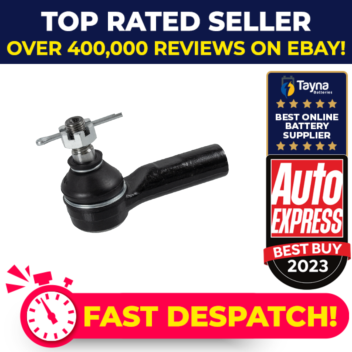 Tie / Track Rod End fits TOYOTA LITEACE CM35V 1.8D Left or Right 1988 1C Joint