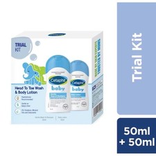 CETAPHIL BABY TRIAL KIT WASH  SHAMPOO 50ML 
