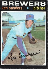 1971 Topps #116 Ken Sanders