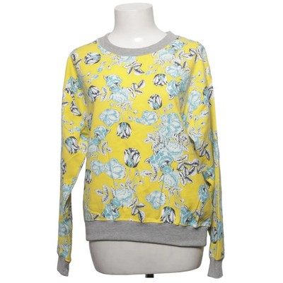 Minkpink, Sweatshirt, Größe: S, Gelb/Blau/Grau, Elasthan/Polyester, Blumen #xYp