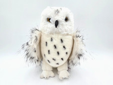Douglas Cuddle Toy Black White Spotted Snow Owl Plush Stuffed Animal 10"