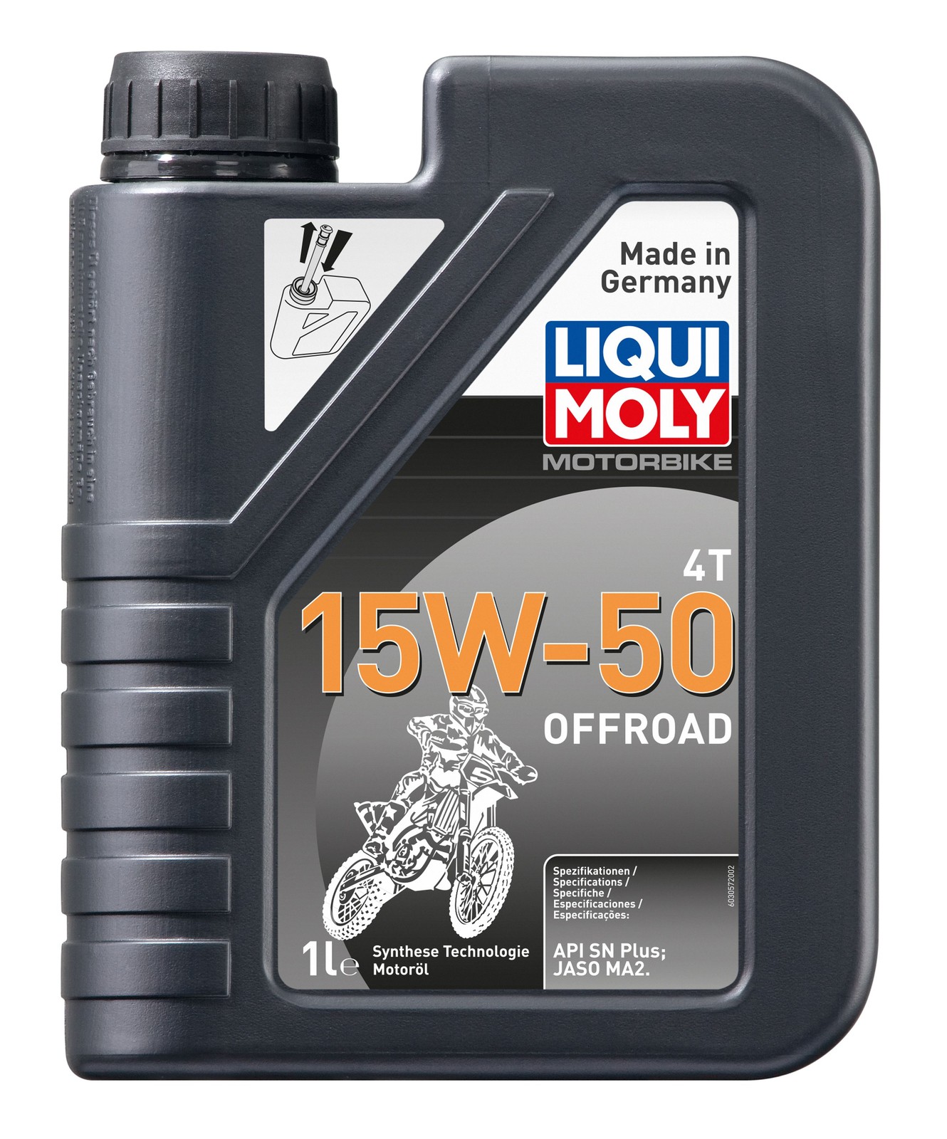 ✅Fits LIQUI MOLY 3057 MOTORBIKE 4T 15W-50 OFFROAD 1L   ⭐UK Seller⭐