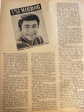 Bill Bixby, Full Page Vintage Clipping