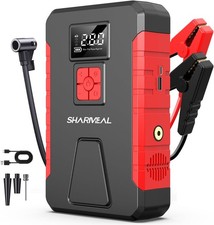 Car Jump Starter 5000A, Jump Starter Battery with Air Compressor Pack f