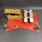 1930s Marx Roadside Rest Service Station Tin lithographed - for parts/restore