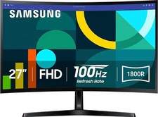 Samsung LC27F396FHNXZA 27in FHD 1080p Curved Monitor - Black 1