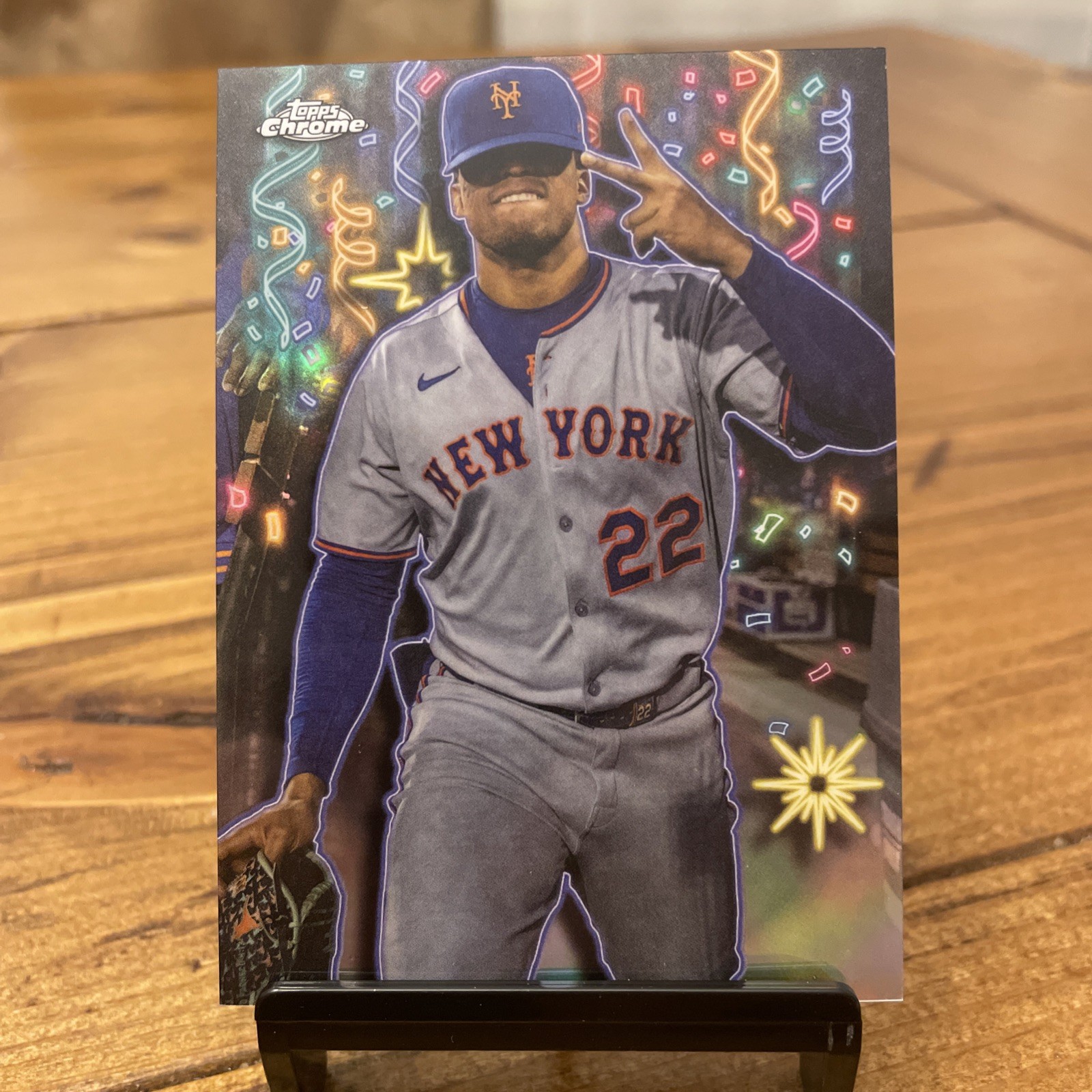2025 Topps Chrome Update Juan Soto Celebracion #CT-5 Mets SSP