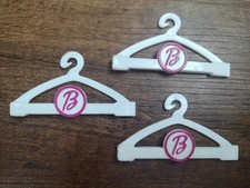 Mattel Barbie Doll Clothes Hangers Snap 'N Store Fashion Hangers Lot of 3
