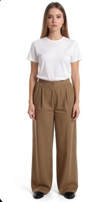 Maggie Barnes Women Beige Dress Pants 3X Plus | eBay