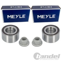 2X Meyle RADLAGER-SATZ Hinten Vorne Passend FüR Porsche 718 911 Boxster Cayman