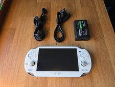 SONY PS Vita PCH-1100 Crystal white W/ Charger