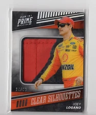2018 Panini Prime Racing Clear Silhouettes SP/99 Joey Logano #CS-JL