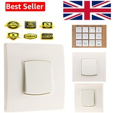 Self-Screwing Rocker Switch - 10A,  Compliant for Reliable Lighting Control