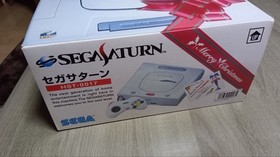 SEGA Saturn Console White Body Only Tested Controller No Manual Japan NTSC-J