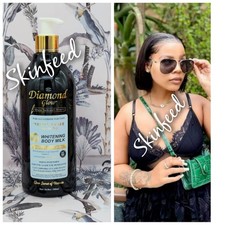 GCC DIAMOND GLOW WHITENING BODY MILK WITH Carrot Oil  VIT A,K,E 500mlx1      