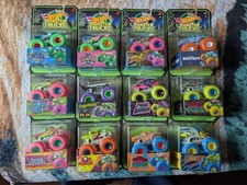 lot of 12 hot wheels monster trucks glow in the dark