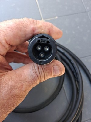 Solar Anschluss Kabel Betteri auf Schuko für NEP BDM-600 , NEP BDM-800 3-15M