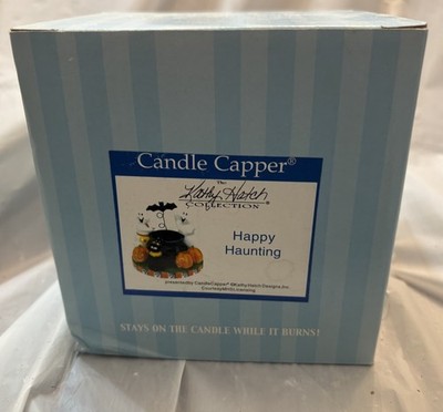 Candle Capper Halloween Boo Bears Candle Topper Pumpkin Ghost Table NIB NEW