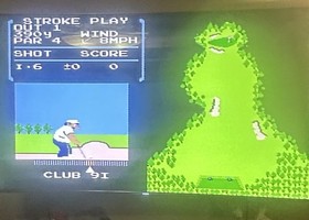 NES Golf Nintendo Entertainment System NES Cleaned and Tested Working