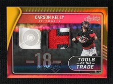 2022 Absolute Tools of the Trade 2 Swatch Spectrum Gold 9/10 Carson Kelly 4f5
