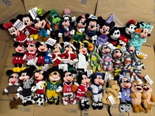 Vintage Mickey Minnie Mouse Disney Store Bean Bag Plush NWT Lot Of 40 Chip Dale