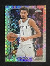 Victor Wembanyama 2025-26 Topps Chrome X-Fractor Base #221 -38b