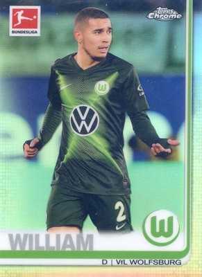 2019-20 Topps Chrome Bundesliga Refractor #85 William - VfL Wolfsburg