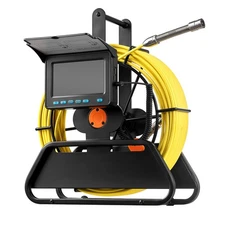 Uimoso 164 ft / 50 m Sewer Camera Pipe Inspection Camera w/ 4.3" HD Screen