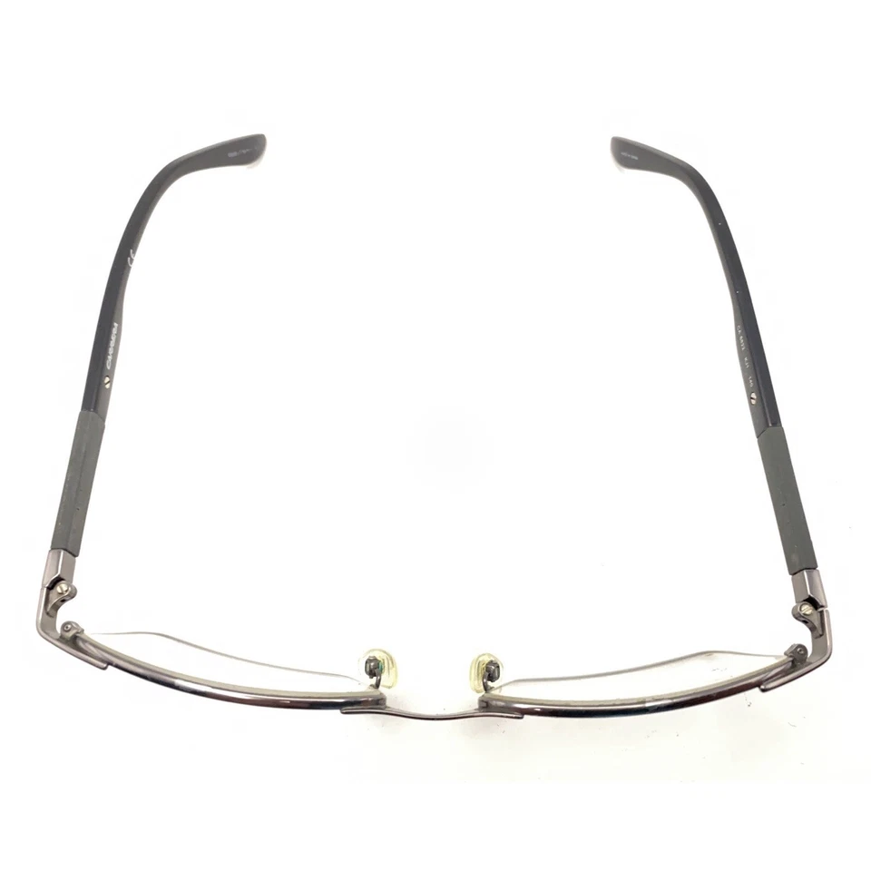 Monturas rectangulares gris plata Carrera CA 8822 KJ1 56-17 140 diseñador Foto 4 de 4