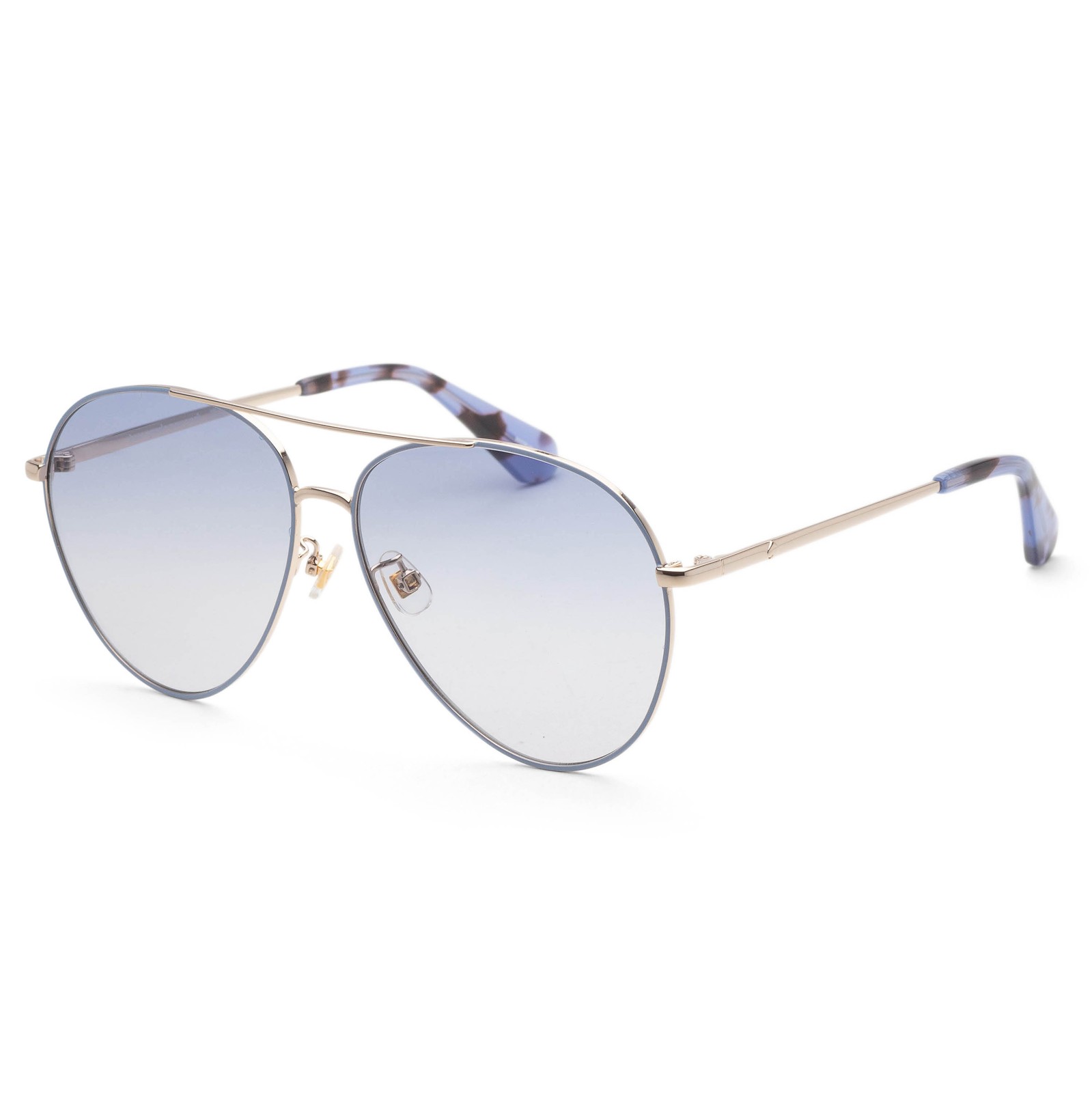 Kate Spade Womens Fashion 61 mm Gold Sunglasses CAROLANEFS-0KY2-DG 7790₽