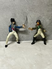 Lot of 2 Colonial Plastic Figures 4"
