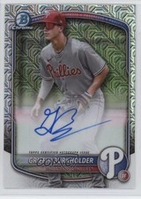 2025 Bowman Chrome Mega Box Prospect Mojo Griffin Burkholder #BMA-GB Auto 16z7