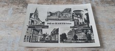 s/w AK Postkarte GRUSS AUS BARTH OSTSEE MEHRBILD Z.B. DAMM UND KLOSTERSTRASSE