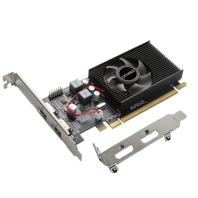 Radeon HD 6570 Low Profile Graphics Card,Dual HDMI,1GB,GDDR3,64-Bits,Desktop ...