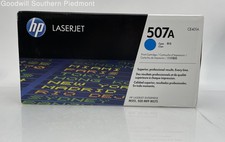 Genuine OEM HP LaserJet 507A CE401A Print Cartridge Cyan - New
