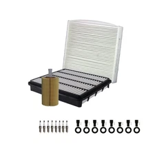 Denso Tune Up Kit NGK 8 Spark Plugs & Boots Kit for LX570 Sequoia Tundra 5.7L V8