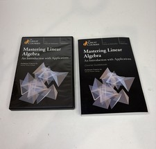 Great Courses ~MASTERING LINEAR ALGEBRA~ DVDs...