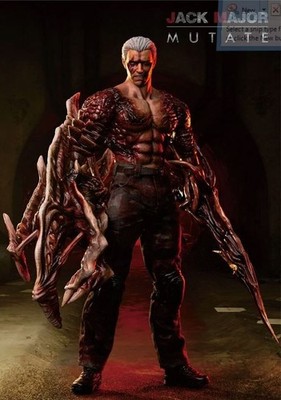 1/6 END I TOYS Mutate Major JACK Krausr Resident BIOhazard Evil figrue