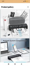 A4 Portable Thermal Printer, Wireless, Inkless, Bluetooth for Phone and Laptop